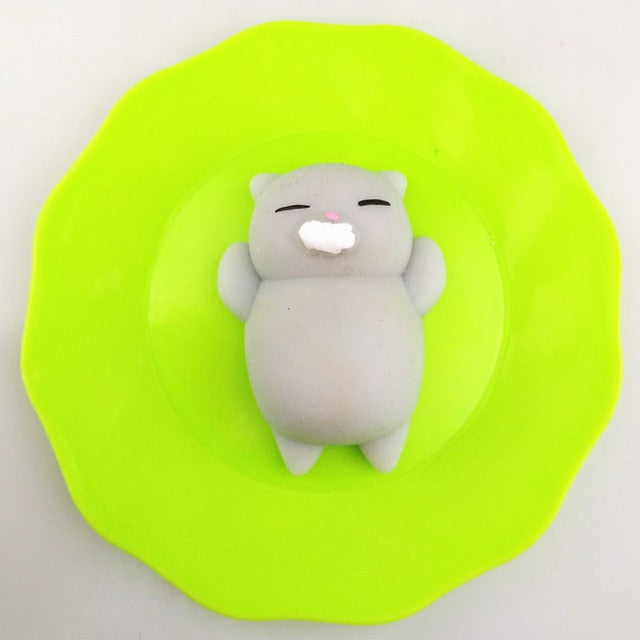 1pcs antistress ball Mini Squeeze Toy Squishy cat Cute Kawaii doll Squeeze Stretchy Animal Healing Stress Hand Fidget vent Toys