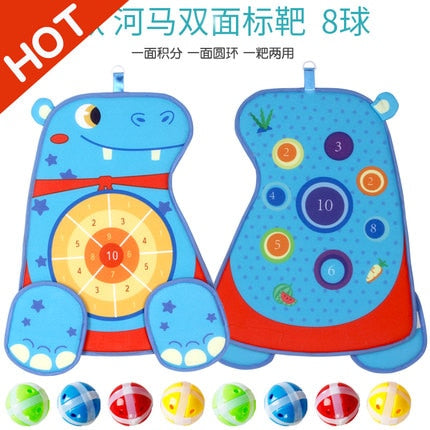 Children Throw Sticky Ball Dartboard Target Ball Game Family Sport Game Party outdoor sports baby indoor sucker ball toys