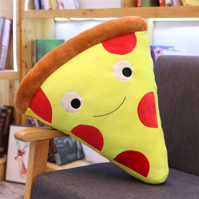 Cute Cartoon Plush Hamburger ice cream french fries toy stuffed food Popcorn cake pizza pillow cushion kids toys birthday gift