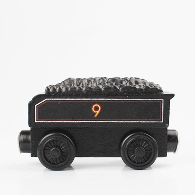 Magnetic wooden trains thomas wooden toy thomas train Wooden Model Trains for baby thomas and friends building wood toys for kid