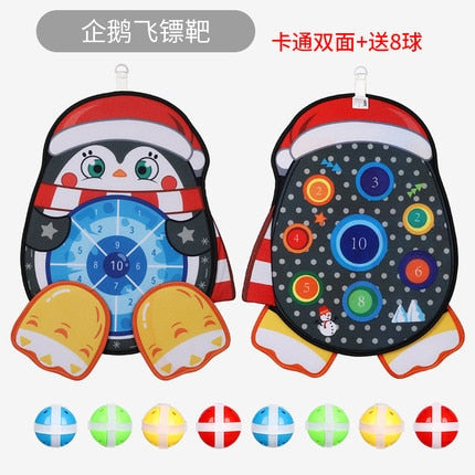 Children Throw Sticky Ball Dartboard Target Ball Game Family Sport Game Party outdoor sports baby indoor sucker ball toys