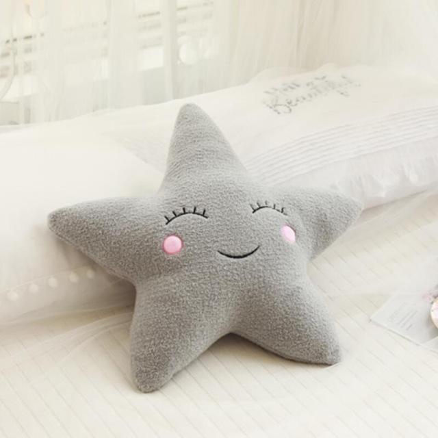 Nice Stuffed Cloud Moon Star Raindrop Plush Pillow Soft Cushion Cloud Stuffed Plush Toys For Children Baby Kids Pillow Girl Gift