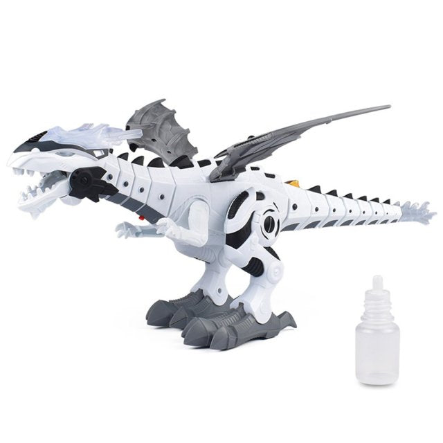 Electric Spray Dinosaur Toy Sound And Light Fire-Breathing Mechanical Dragons Dinosaur
