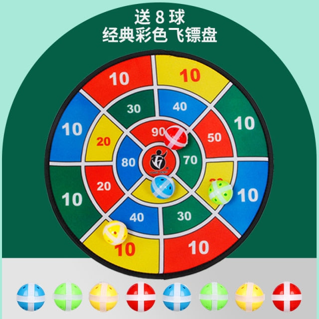 Children Throw Sticky Ball Dartboard Target Ball Game Family Sport Game Party outdoor sports baby indoor sucker ball toys