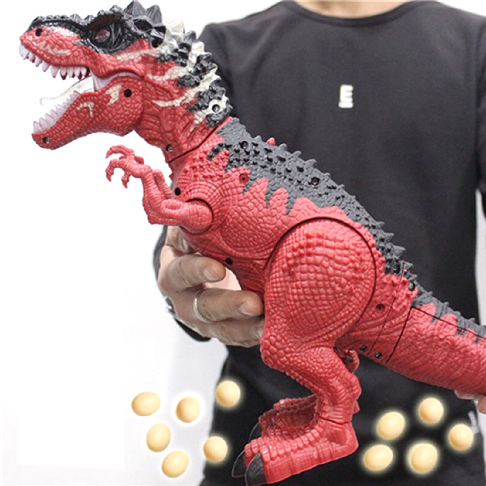 Multifunctional Dinosaur Toy Electronic Walking Dinosaurs Realistic T Rex Walking Figure With Lights And Sound