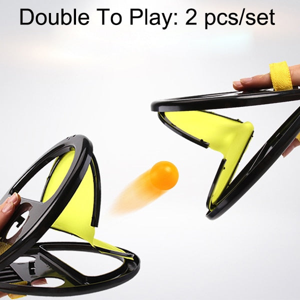 Outdoor Parent-Child Fitness Toy Ball for Children Hand Catching Ball for Adults Indoor Throwing and Catching Ball Game