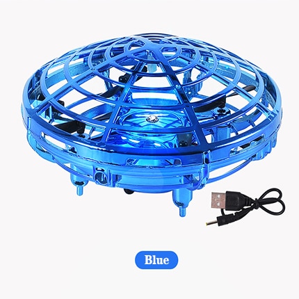 Mini UFO RC drone Infraed Hand Sensing Induction Helicopter Model Electric Portable Quadcopter flayaball drohne Toys for kids