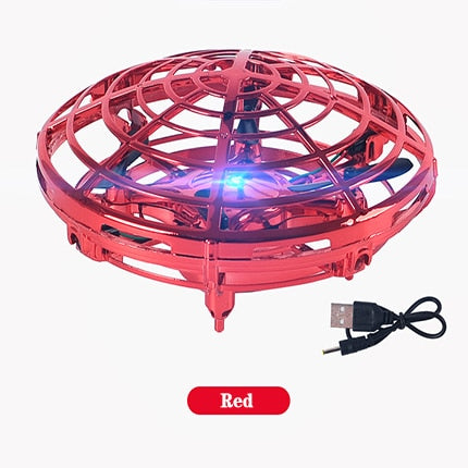 Mini UFO RC drone Infraed Hand Sensing Induction Helicopter Model Electric Portable Quadcopter flayaball drohne Toys for kids