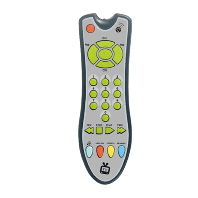 Baby Toys Music Mobile Phone TV Remote Control Early Educational Toys Electric Numbers Remote Learning Machine