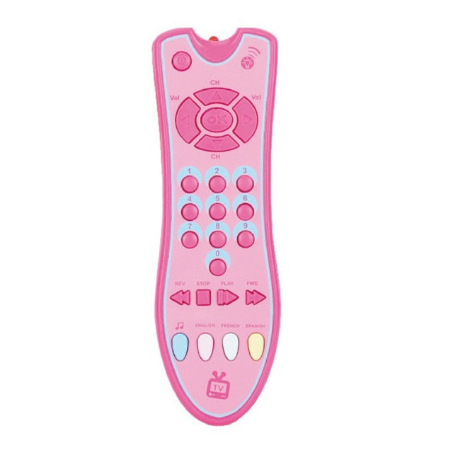 Baby Toys Music Mobile Phone TV Remote Control Early Educational Toys Electric Numbers Remote Learning Machine