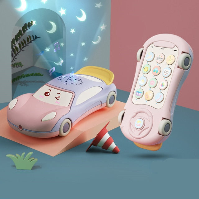 Baby Mobile Phone for Toddlers 0 12 Months Kids Learning Toys Educational Montessori Musical Toys for Kids