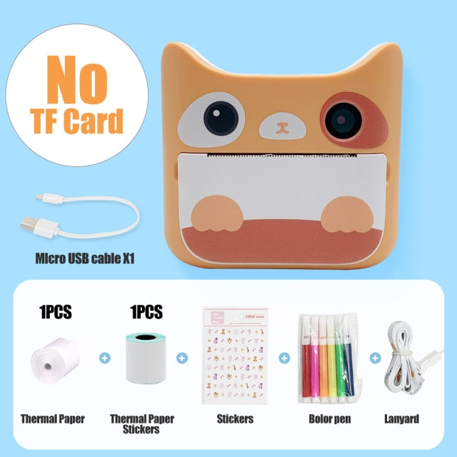 1080P Video Digital Camera for Children with Print Instant Photos