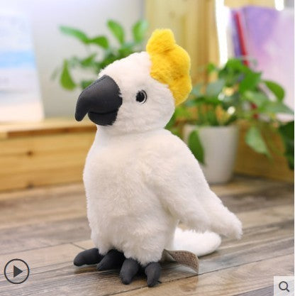 Cute Cockatiel Plush Toys Soft Stuffed Animals Plush Toy For Children Baby Christmas Gift