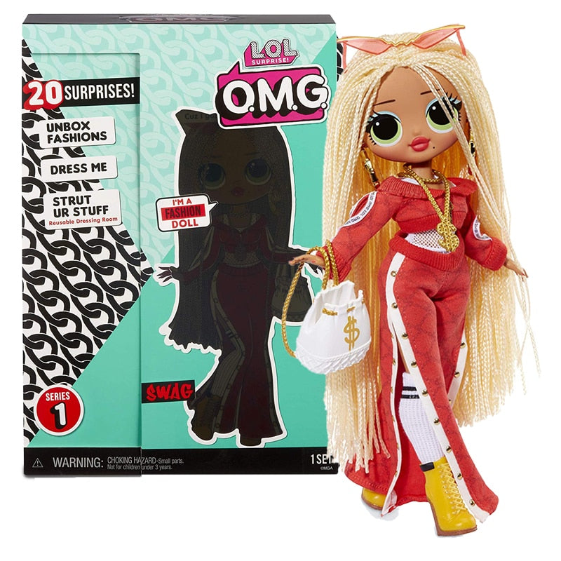 2020 Lol Surprise Doll Omg Swing Host Fashion Doll Variety Hairdressing Diy Play House Blind Box Birthday Surprise Series Gi