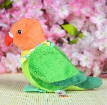 Cute Cockatiel Plush Toys Soft Stuffed Animals Plush Toy For Children Baby Christmas Gift