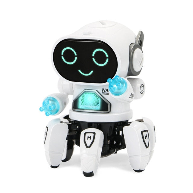 Dance Music 6 Claws Robot Octopus Spider Robots Vehicle for Boys/Girls
