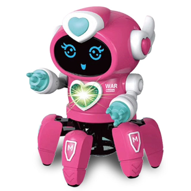 Dance Music 6 Claws Robot Octopus Spider Robots Vehicle for Boys/Girls