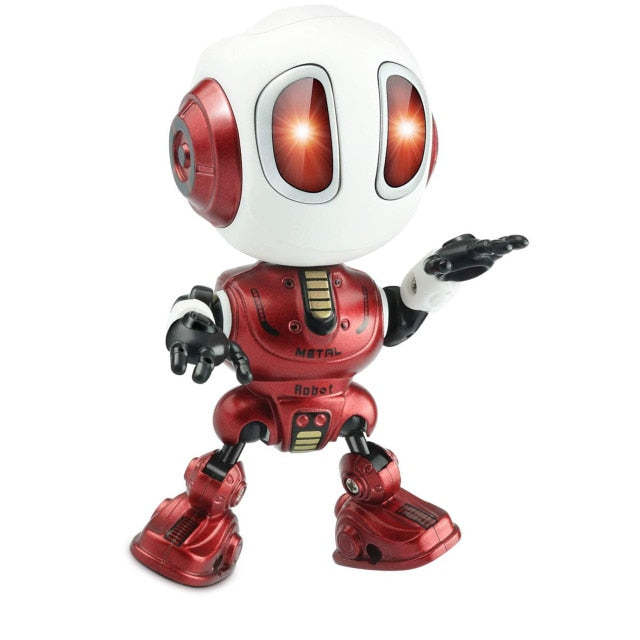 Talking Smart Robot USB Charging LED Eye Interactive Children's Toy Gesture Sensor Toy Kids Birthday Gifts