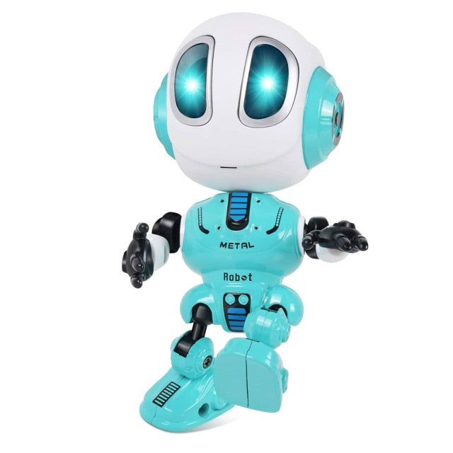 Talking Smart Robot USB Charging LED Eye Interactive Children's Toy Gesture Sensor Toy Kids Birthday Gifts