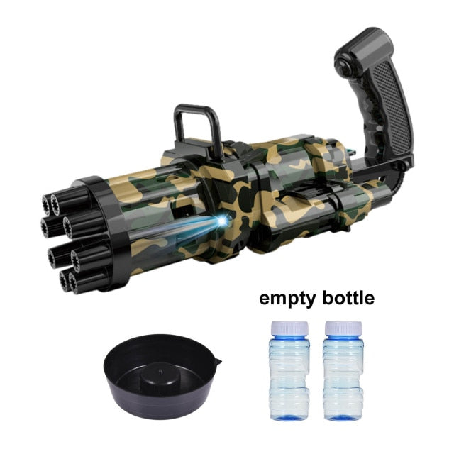 New Gatling Bubble Machine