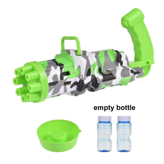 New Gatling Bubble Machine