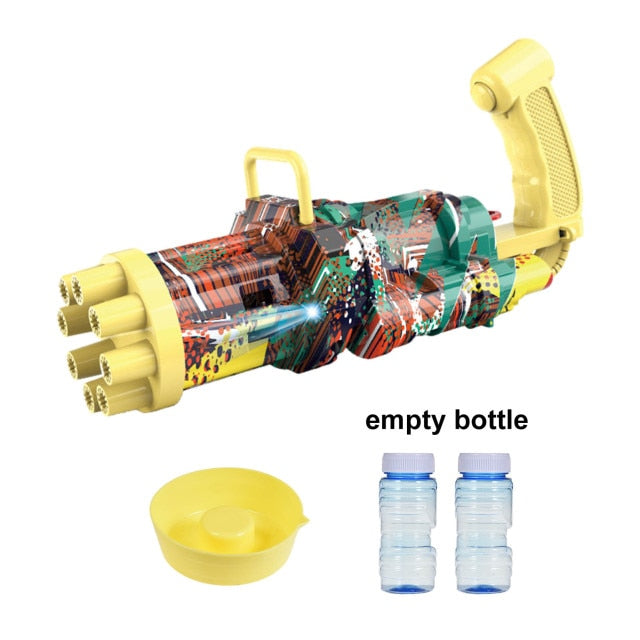 New Gatling Bubble Machine