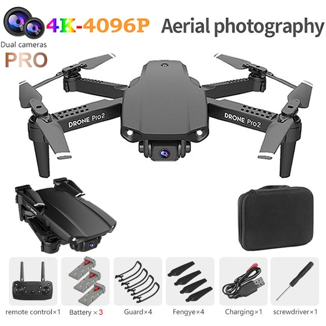 RC Fly Machine Drone UAV with 4K HD Professional Camera High-Quality Four-Axis WiFi Remote Control Dron Quadcopter Toys