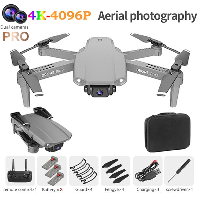 RC Fly Machine Drone UAV with 4K HD Professional Camera High-Quality Four-Axis WiFi Remote Control Dron Quadcopter Toys