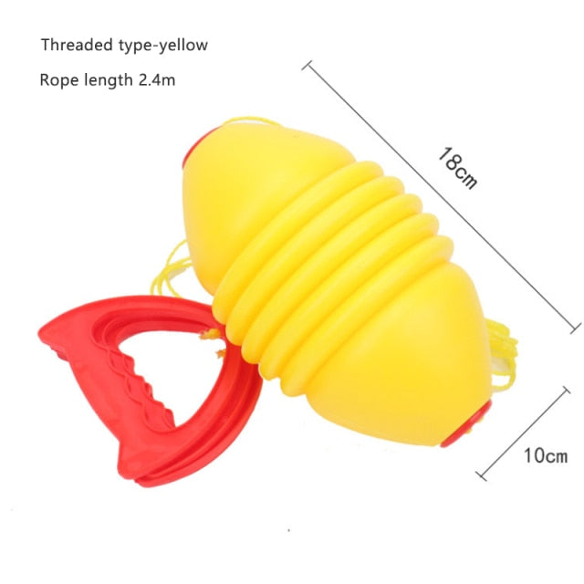 Children Toys Outdoor Interactive Pulling Elastic Speed Balls Sensory Training Sport Games Toy For Kids Adults Gift
