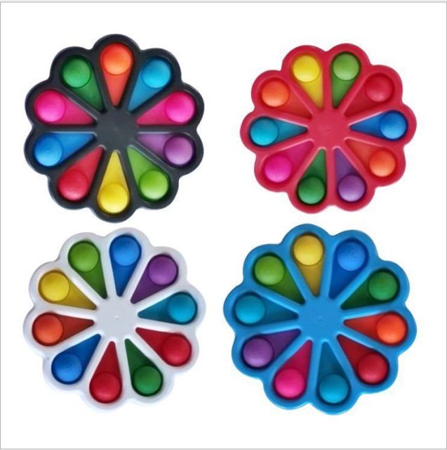 Fun Fidget Spinner Toys Fidget Dult Early Stress Relief Brain Education Bubble Music Press Keychain Toys Stress