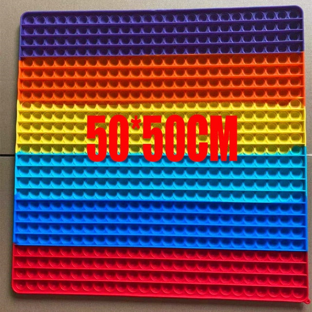 2021 New 50/40/30cm Super Big Size Push Bubble Toys Autism Needs Squishy Stress Reliever Toys Adult Kid Funny Anti-stress Fidget