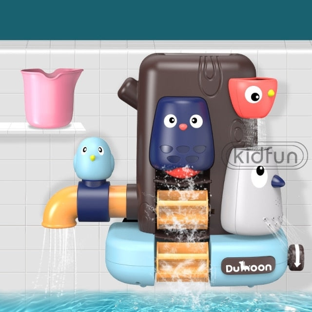 Baby Bath Toys for Kids Baby Shower Toys Elephant Bird Water Spray Toy For Kids ages 1,2,and 3years old