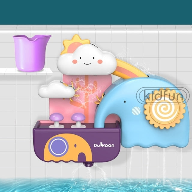 Baby Bath Toys for Kids Baby Shower Toys Elephant Bird Water Spray Toy For Kids ages 1,2,and 3years old
