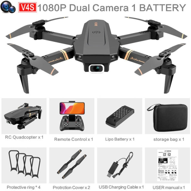 2021 NEW RC Drone 4k HD Wide Angle profesional Camera 4k WIFI Live Video FPV 4K/1080P Drones With Quadrocopter Dron Toys