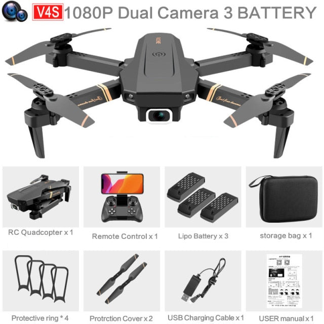 2021 NEW RC Drone 4k HD Wide Angle profesional Camera 4k WIFI Live Video FPV 4K/1080P Drones With Quadrocopter Dron Toys