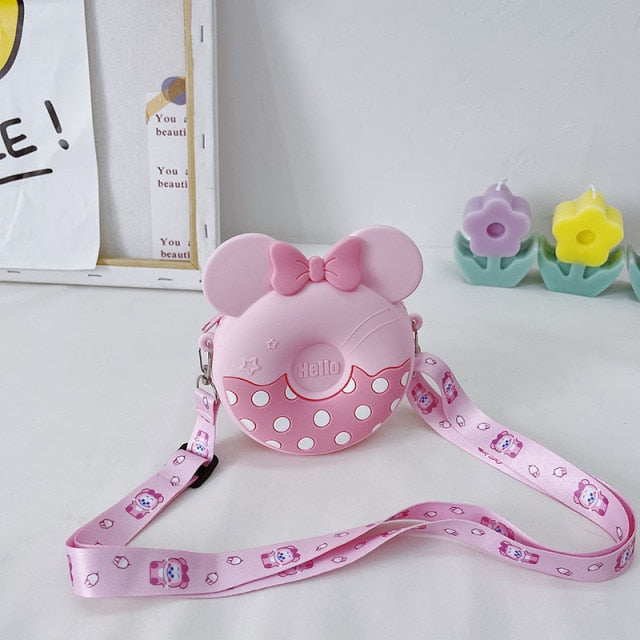 Fashion pop It Push Bubbles Toy Rainbow Unicorn Kawaii Coin Purse Children Wallet Ladies Bag Silica Gel Simple Dimple Fidget Toy