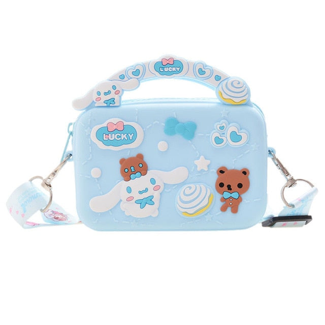 Fashion pop It Push Bubbles Toy Rainbow Unicorn Kawaii Coin Purse Children Wallet Ladies Bag Silica Gel Simple Dimple Fidget Toy