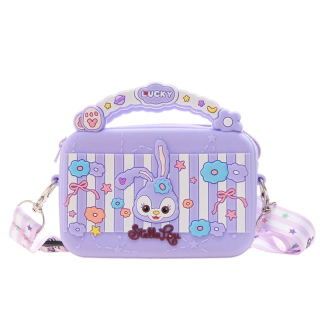 Fashion pop It Push Bubbles Toy Rainbow Unicorn Kawaii Coin Purse Children Wallet Ladies Bag Silica Gel Simple Dimple Fidget Toy