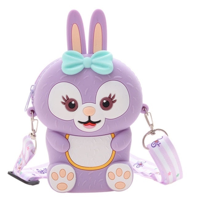 Fashion pop It Push Bubbles Toy Rainbow Unicorn Kawaii Coin Purse Children Wallet Ladies Bag Silica Gel Simple Dimple Fidget Toy