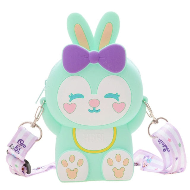 Fashion pop It Push Bubbles Toy Rainbow Unicorn Kawaii Coin Purse Children Wallet Ladies Bag Silica Gel Simple Dimple Fidget Toy