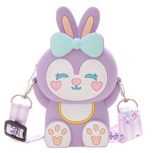 Fashion pop It Push Bubbles Toy Rainbow Unicorn Kawaii Coin Purse Children Wallet Ladies Bag Silica Gel Simple Dimple Fidget Toy