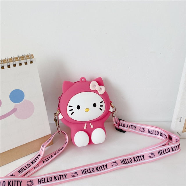 Fashion pop It Push Bubbles Toy Rainbow Unicorn Kawaii Coin Purse Children Wallet Ladies Bag Silica Gel Simple Dimple Fidget Toy