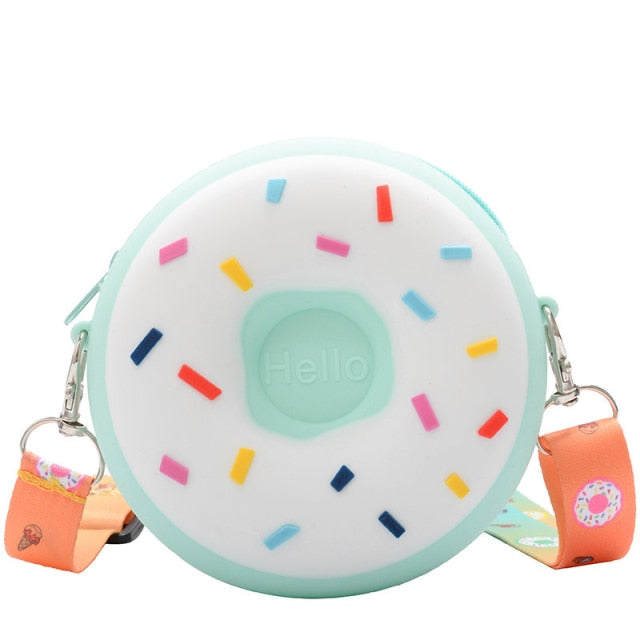 Fashion pop It Push Bubbles Toy Rainbow Unicorn Kawaii Coin Purse Children Wallet Ladies Bag Silica Gel Simple Dimple Fidget Toy