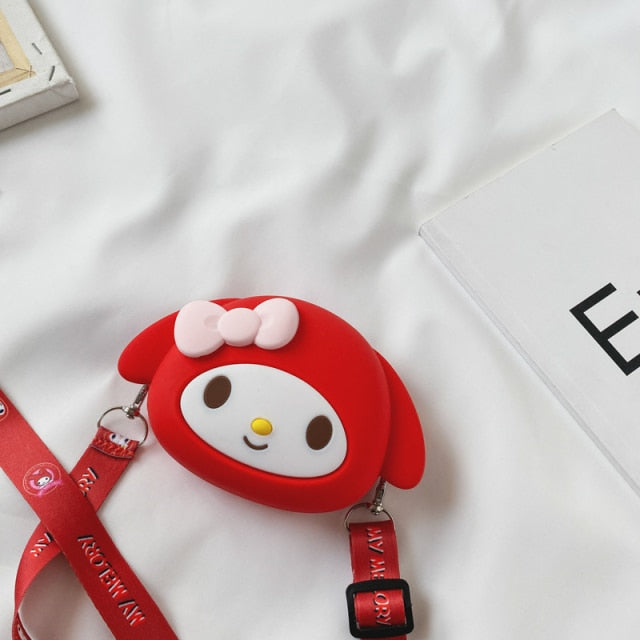 Fashion pop It Push Bubbles Toy Rainbow Unicorn Kawaii Coin Purse Children Wallet Ladies Bag Silica Gel Simple Dimple Fidget Toy