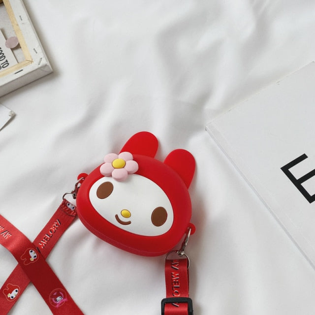 Fashion pop It Push Bubbles Toy Rainbow Unicorn Kawaii Coin Purse Children Wallet Ladies Bag Silica Gel Simple Dimple Fidget Toy