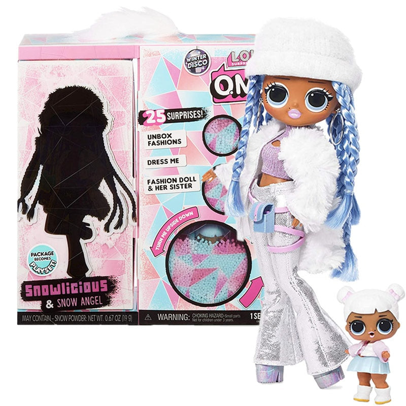 2020 Lol Surprise Dolls Omg Angel In The Snow Fashion Suit Blind Box Diy Play House Blind Box Birthday Surprise Series Gift