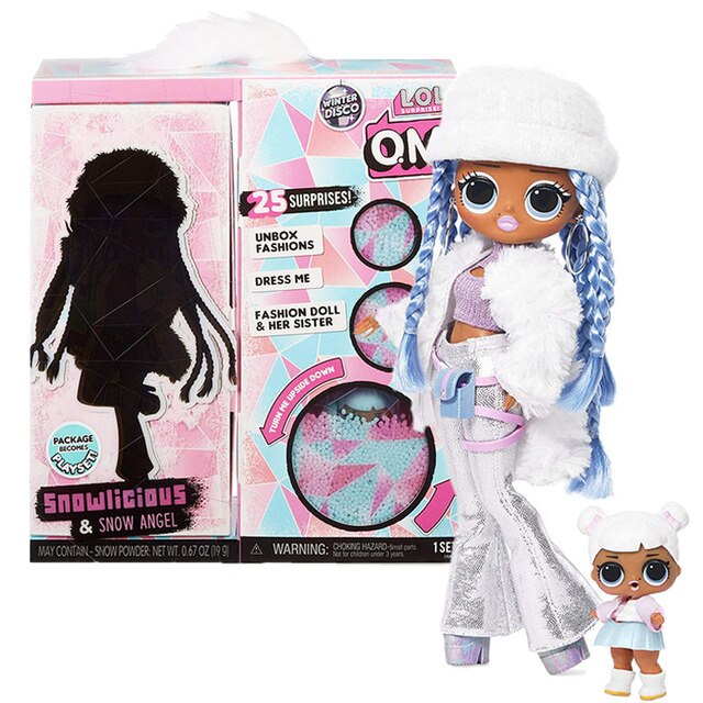 2020 Lol Surprise Dolls Omg Angel In The Snow Fashion Suit Blind Box Diy Play House Blind Box Birthday Surprise Series Gift
