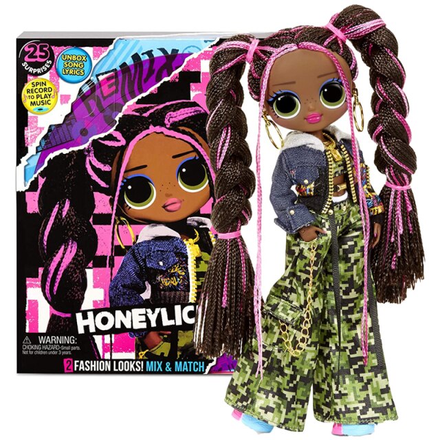 2020 Lol Surprise Dolls Omg Remix Honeylicious Fashion Suit Blind Box Diy Play House Blind Box Birthday Surprise Gift for Girls