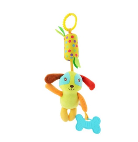 New Arrival Soft Giraffe Animal Handbells Rattles Plush Infant Baby development Handle Toys Hot Selling WIth Teether Baby Toy