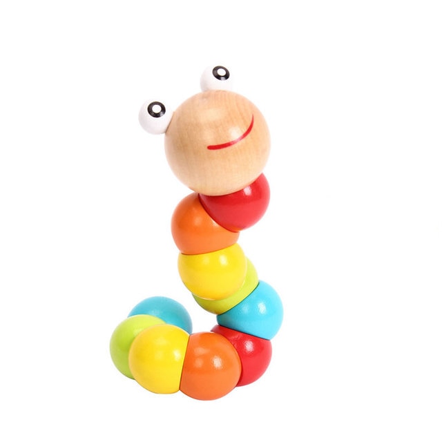 Montessori Wooden Rattles For Baby Crib Toys Baby Rattle Educational Musical Wooden Toys Games For Babies Baby Toys 0 12 Months